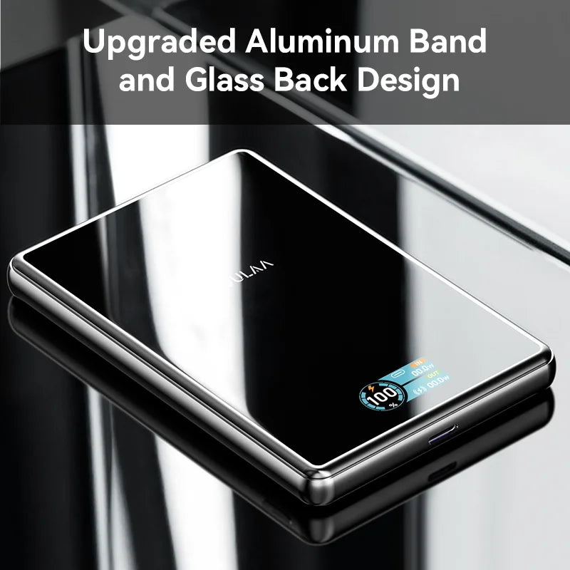 KUULAA Qi2 Magnetic Power Bank 10000mAh PD20W Portable Charger Wireless External Battery for iPhone17 16 15 14 Pro Max Powerbank
